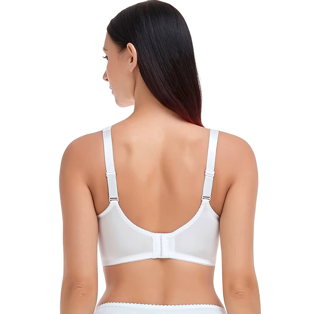 Lace Embroidery Minimizer Underwire Bralette Brassiere Bra
